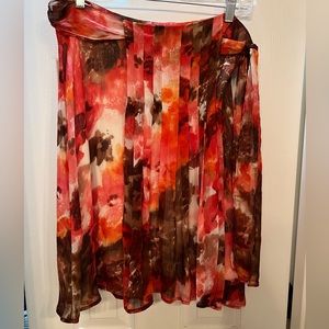 AGB flare just below to mid knee length skirt